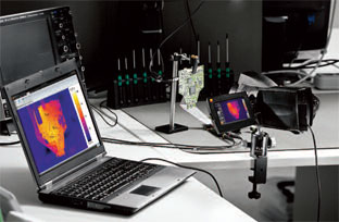 camera thermique enregistrement video